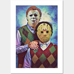 Horror Step Brothers halloween movie Posters and Art